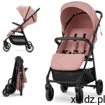 Lorelli ZOZU Pink – wózek 5,8 kg, autofold, 13 cm po złożeniu