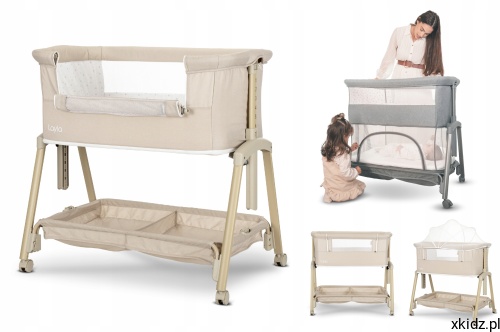 Lorelli Layla 2w1 Beige - moskitiera i siatkowe okienka wentylacyjne