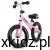 Rowerek biegowy Kidwell Cruzer - wzór FLOWER Pink na ramie