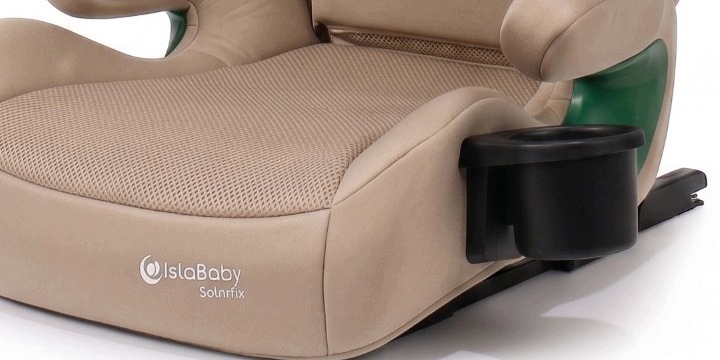 Fotelik IslaBaby SafiroFix - zaczepy ISOFIX stabilizujące fotelik w samochodzie