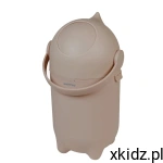 NATTOU DROPY KOSZ POJEMNIK NA PIELUCHY Zużyte Pampersy + Wkład Taupe