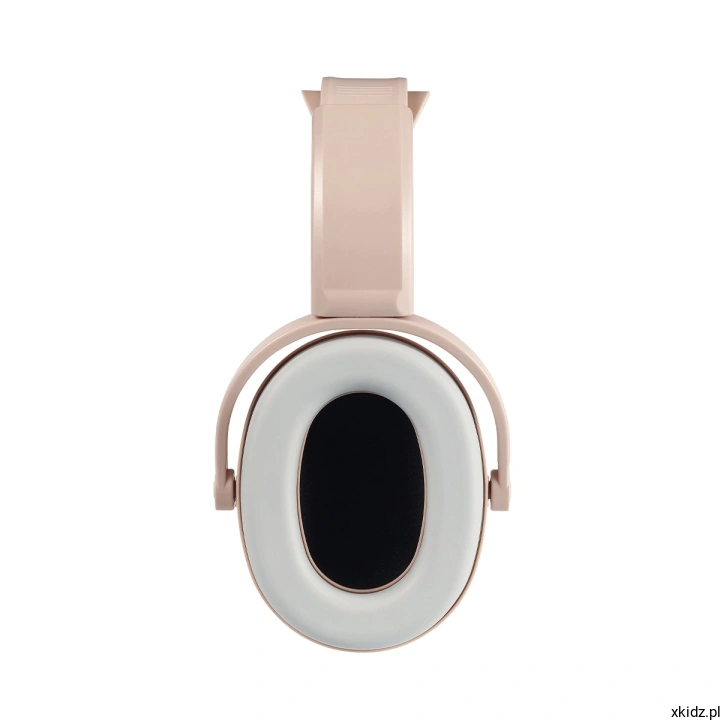 Słuchawki ochronne Babyono Beige - nauszniki z gąbką tłumiącą do 31 dB