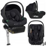 Lionelo Fotelik samochodowy ADAC zestaw Astrid i-Size + Baza Black Onyx
