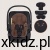 Lionelo Astrid Black Onyx - oddychająca wkładka Dri-Seat dla noworodka