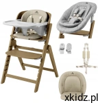 Carrello Focus CRL16801 Krzesełko do karmienia 2w1 Leżaczek Croissant Beige