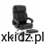 Fotel Mark Adler Boss 6.0 Black – wysuwany podnóżek do podparcia nóg