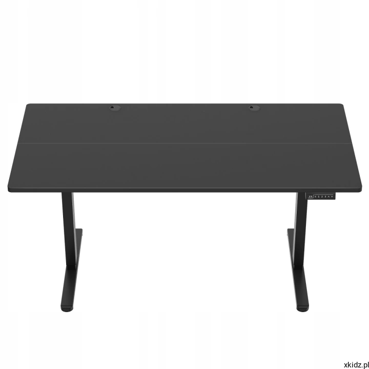 Biurko Mark Adler Leader 7.6 Black – stabilna metalowa konstrukcja biurka regulowanego