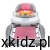 Chodzik 3w1 Baby Mix PINK - panel edukacyjny z kierownicą i klaksonem