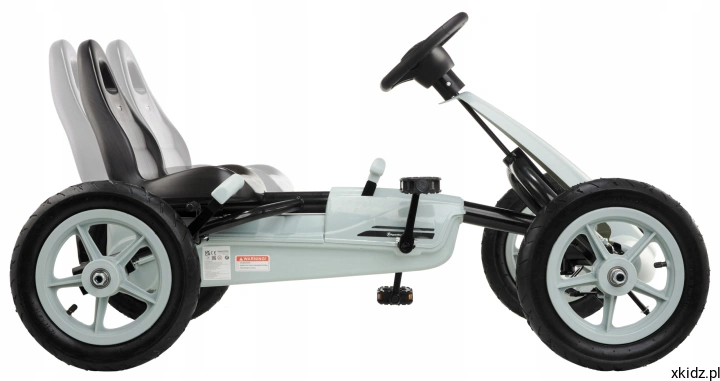 Gokart HyperMotion EVOQUE - regulowane kubełkowe siedzisko