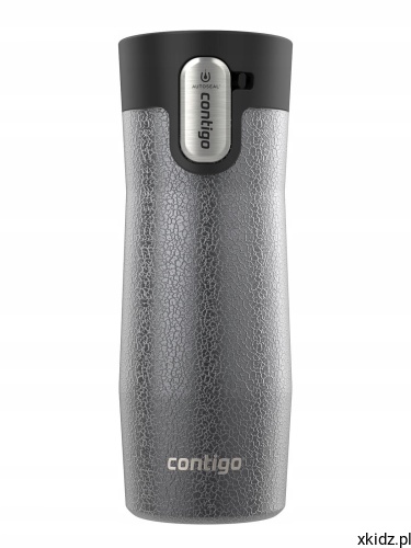 Kubek termiczny Contigo West Loop 3.0 470ml grafitowy - widok całego kubka Crystal Sake.jpg