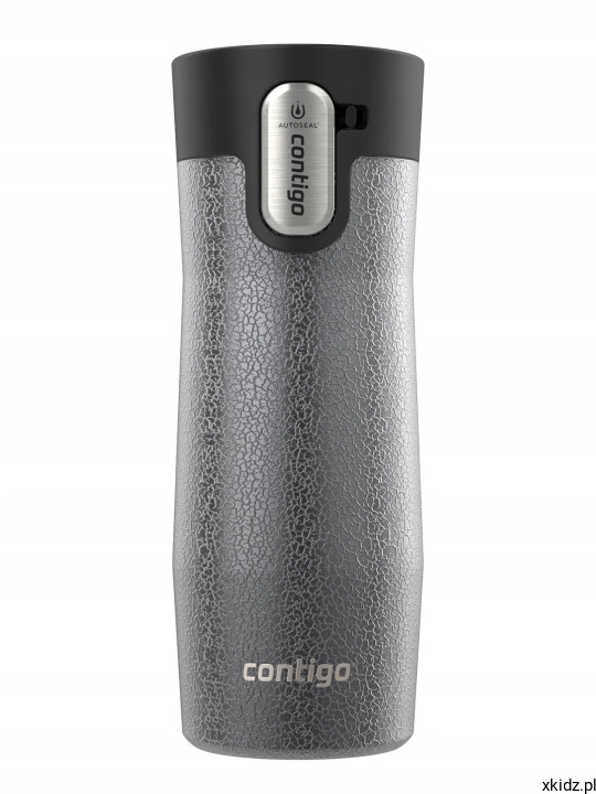 Kubek termiczny Contigo West Loop 3.0 470ml grafitowy - widok całego kubka Crystal Sake.jpg
