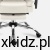 Fotel Mark Adler Boss 6.0 Beige - pięcioramienna chromowana podstawa z kółkami