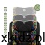 Fotelik Tulano Loom 15 Black Loco - regulacja zagłówka w 13 pozycjach