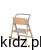 Krzesełko Carrello Ergo Nordic Grey - funkcja wieży edukacyjnej przy blacie