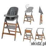 Carrello Krzesełko do karmienia bujaczek 4w1 ERGO CRL-16701 Night Grey