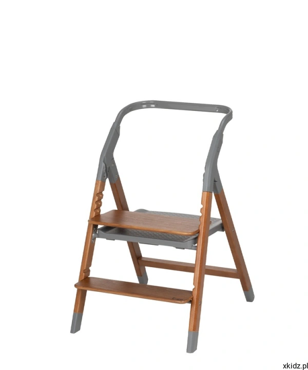 Krzesełko Carrello Ergo Night Grey - wieża edukacyjna przy blacie kuchennym