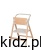 Krzesełko Carrello Ergo Linen Beige - wieża edukacyjna przy blacie kuchennym