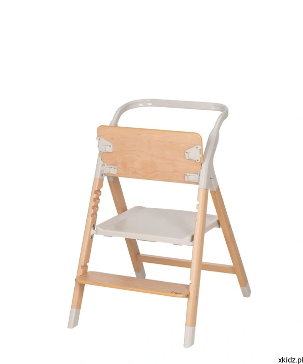 Krzesełko Carrello Ergo Linen Beige - wieża edukacyjna przy blacie kuchennym