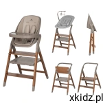 Carrello Krzesełko do karmienia bujaczek 4w1 ERGO CRL-16701 Shadow Beige
