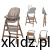 Krzesełko do karmienia 4w1 Carrello Ergo Shadow Beige - widok całej konstrukcji