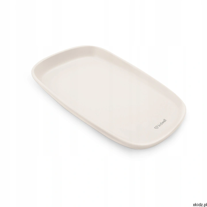 Mata do przewijania Kidwell TIBI 50x70 Soft Beige - widok całej maty z wyprofilowanymi bokami