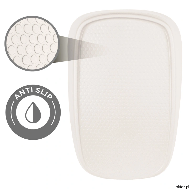 Mata do przewijania Kidwell TIBI Soft Beige - antypoślizgowy spód stabilny na komodzie