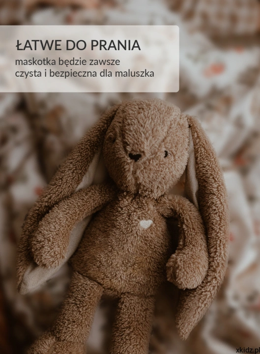 Szumiś Królik 5w1 Szumisie brązowy - miękkie długie uszka i puszysty brzuszek