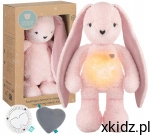 Szumisie Przytulanka Królik różowy 5w1 z lampką i czujnikiem snu PINK