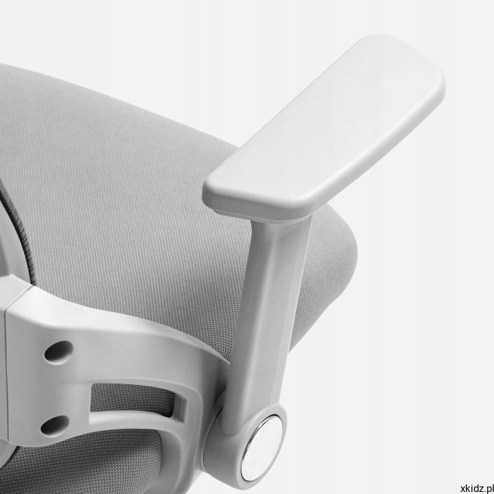 Fotel biurowy Mark Adler Manager 2.9 Grey - podłokietniki 3D z regulacją wysokości, głębokości i kąta