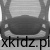 Fotel biurowy Mark Adler Manager 2.9 Grey - szare siatkowe oparcie z tkaniny Mesh HD