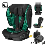 Tulano FOTELIK samochodowy 9-36kg ISOFIX i-Size 76-150cm ZOOMA 55 Green