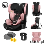 Tulano Fotelik samochodowy Zooma 45 i-Size 9-36 kg Pink