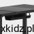 Biurko elektryczne Mark Adler Leader 9.3 Black - zintegrowany organizer na kable