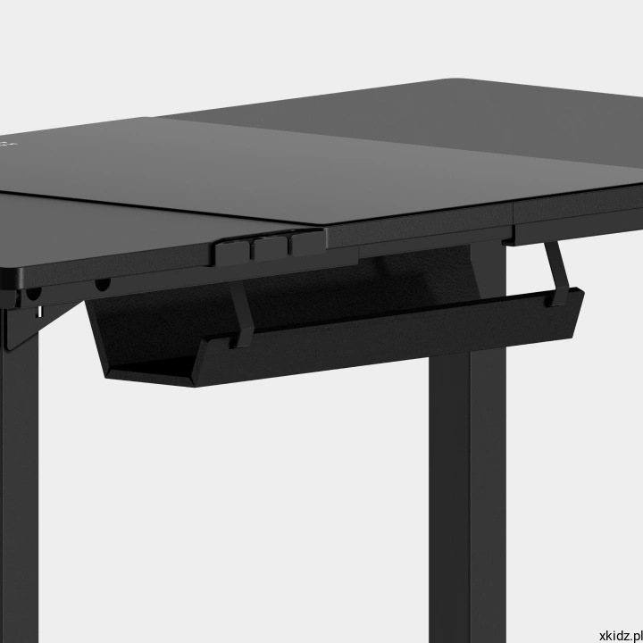 Biurko elektryczne Mark Adler Leader 9.3 Black - zintegrowany organizer na kable