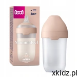 LOVI Butelka do karmienia Mammafeel 250ml ze smoczkiem dynamicznym 3m+