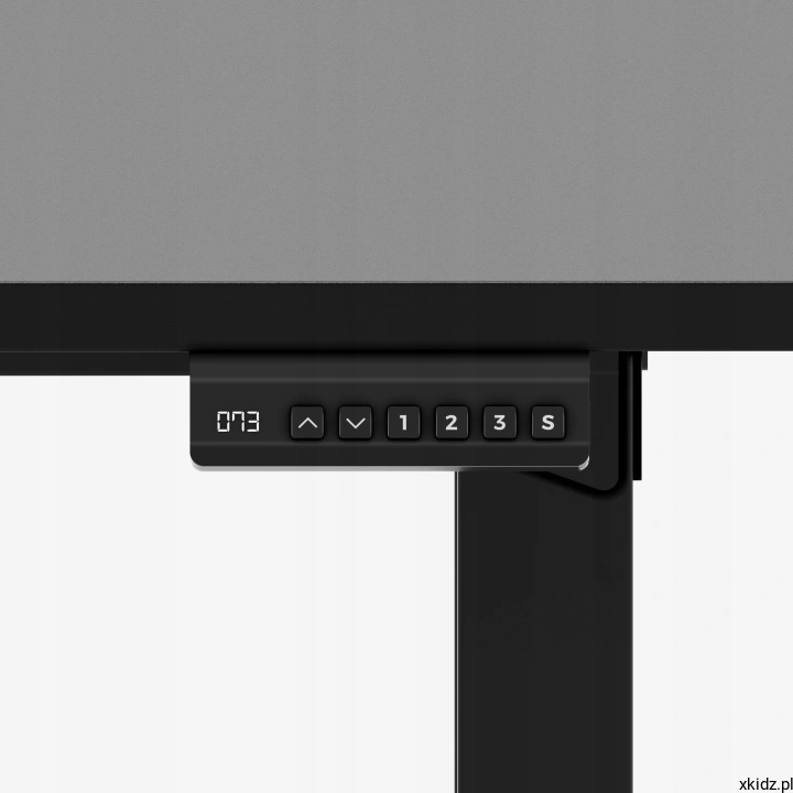 Biurko elektryczne Mark Adler Leader 9.3 Black - panel sterowania z pamięcią 3 pozycji