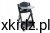 Krzesełko do karmienia Kidnort Drömmer Unique Black - regulacja podnóżka