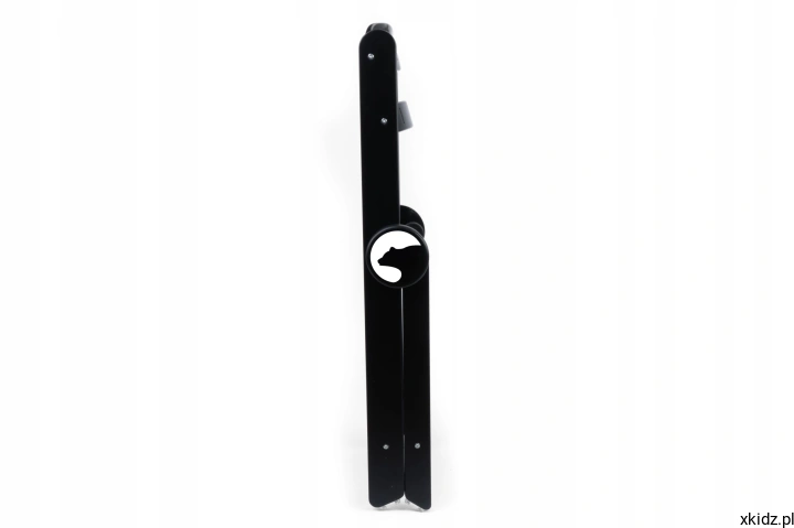 Krzesełko do karmienia Kidnort Drömmer Unique Black - krzesełko złożone na płasko