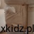 Łóżeczko dostawne 4w1 Kidnort Snäckskal Beige - boczna kieszeń na akcesoria