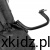 Wózek spacerowy Kidnort Isbjörn Black - pałąk z ekoskóry