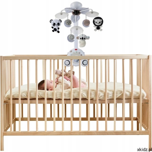 Karuzela do łóżeczka Tiny Love Décor - karuzela zamocowana do łóżeczka niemowlęcia