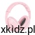 Słuchawki wygłuszające dla dzieci Kidwell ORSO Pink - wyściełany pałąk dla starszego dziecka