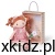Lalka szmacianka BabyOno Lily 31 cm - lalka ogrodniczka na białym tle