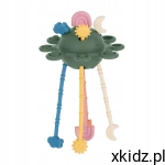 PETITE&MARS Silikonowa zabawka sensoryczna Crazy planet Misty Green 10m+