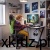 Fotel gamingowy Huzaro Ranger 5.7 Pixel - fotel w aranżacji młodzieżowego pokoju przy biurku