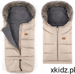 PETITE&MARS Zimowy śpiworek regulowany ARCTIC 4w1 Rose Petal