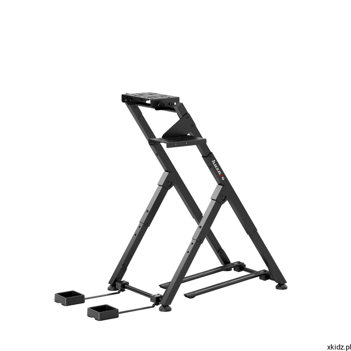 Stojak do kierownicy Huzaro Speed 2.5 Black - czarny składany stelaż do simracingu