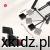 Stojak do kierownicy Huzaro Speed 2.5 Black - blokada kółek fotela przy płycie pedałów