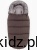 Śpiworek zimowy do wózka Petite&amp;Mars Comfy Rich Brown - widok całego śpiworka