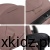 Wózek spacerowy Kidnort Fjällräv Mocha - rączka i odpinany pałąk z ekoskóry